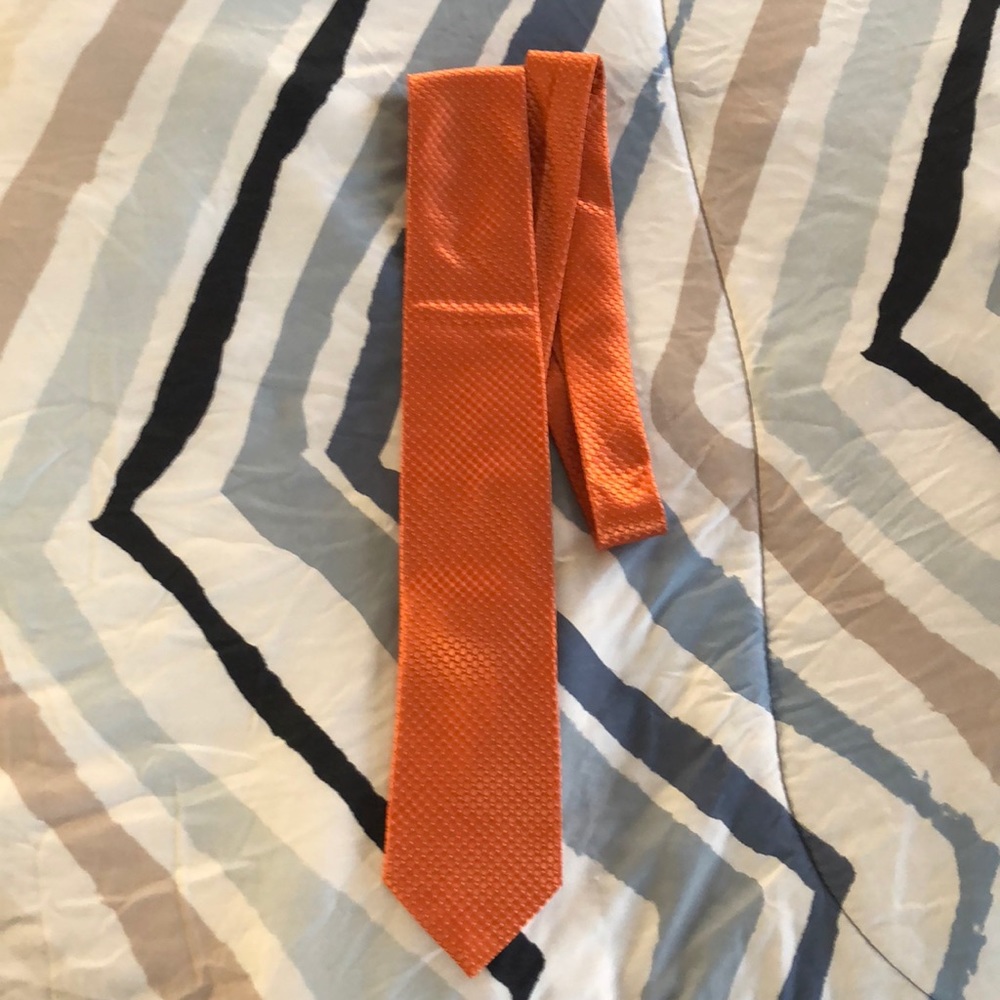 Orange 🍊 Tie
